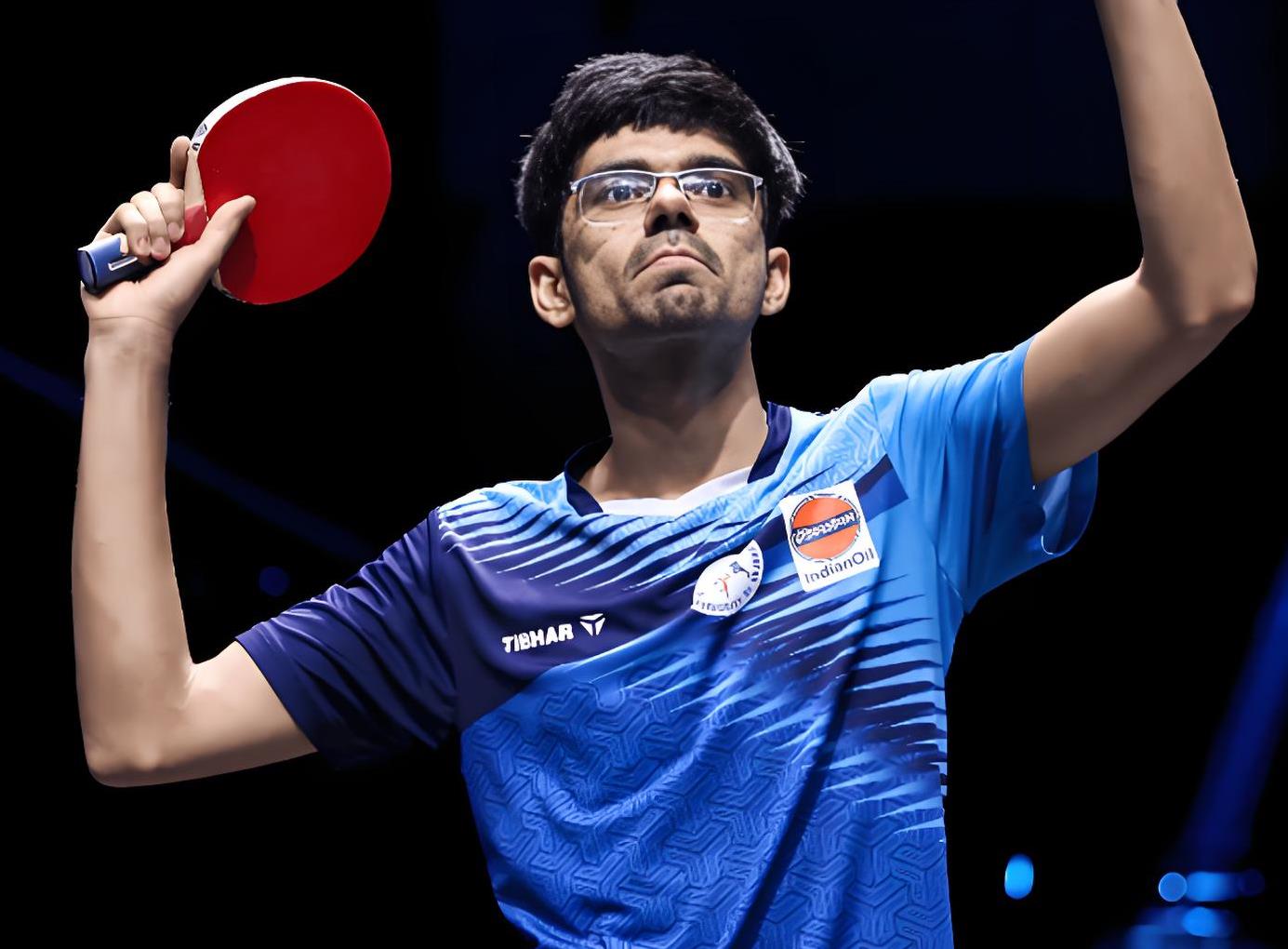 印度队连续获得乒乓球比赛奖牌