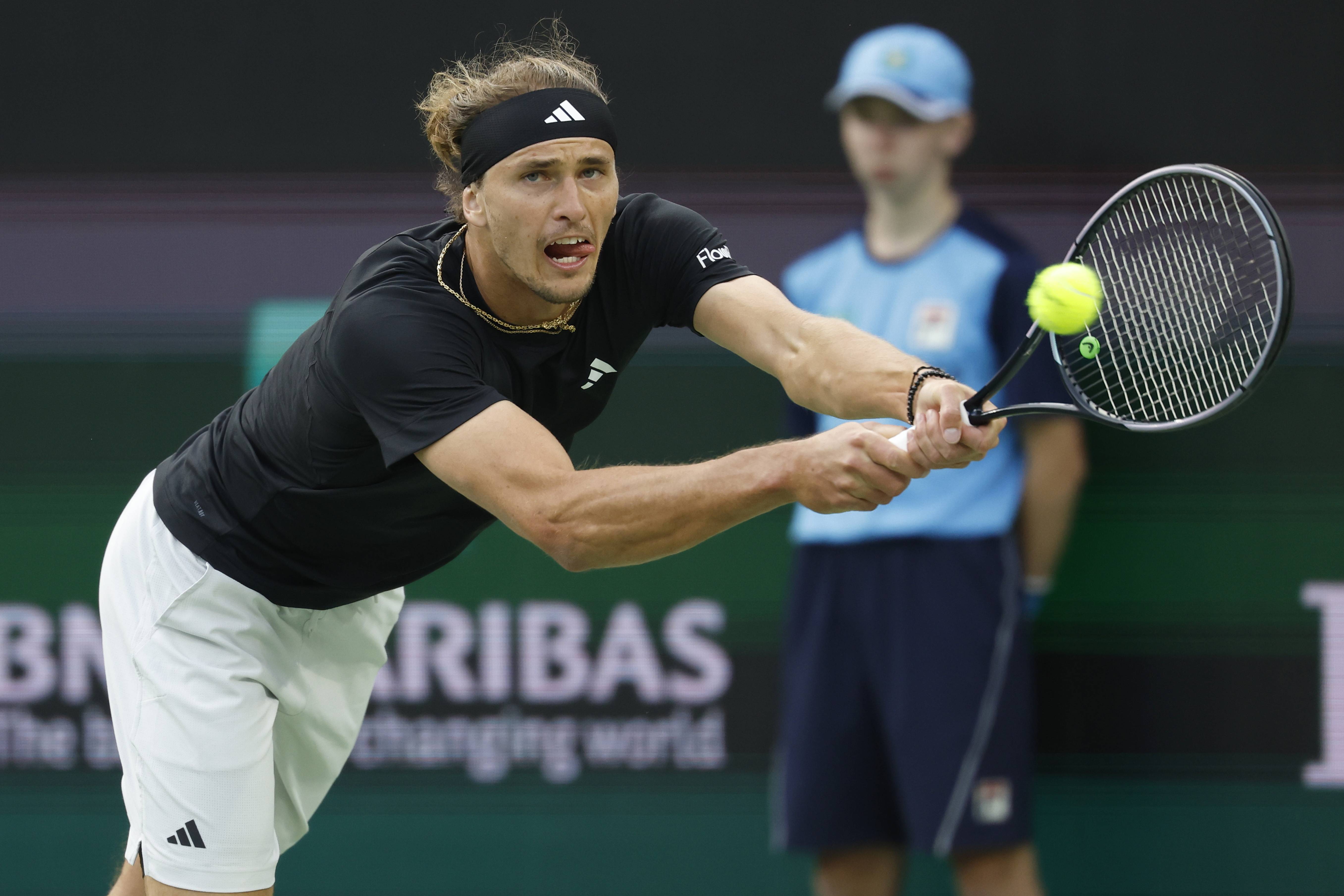 德国网球队强势意大利网球队，阿尔卡拉斯统治全场