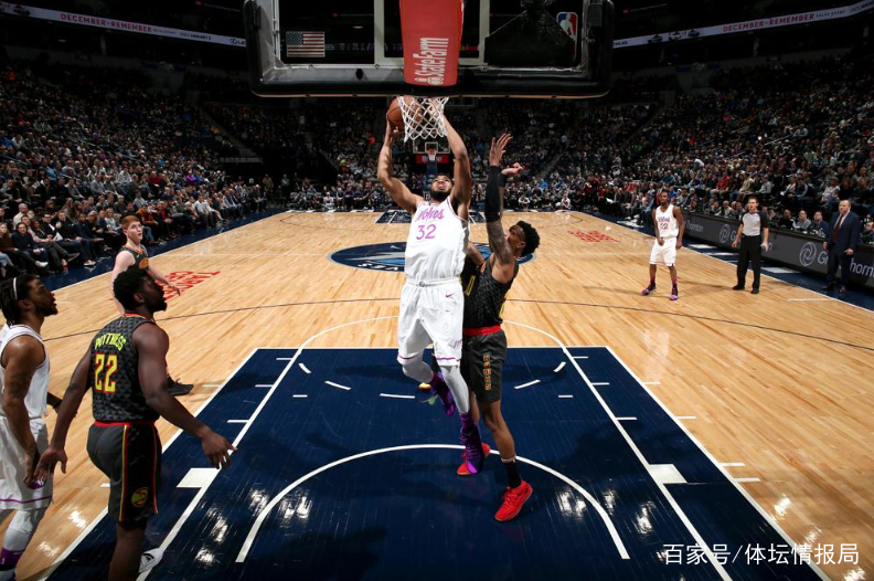 老鹰节奏掌控森林狼，范弗利特成为关键先生