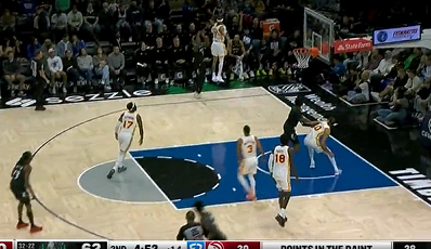 老鹰节奏掌控森林狼，范弗利特成为关键先生